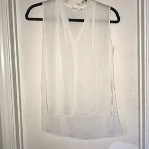 Elie Tahari Judith chiffon blouse SILK